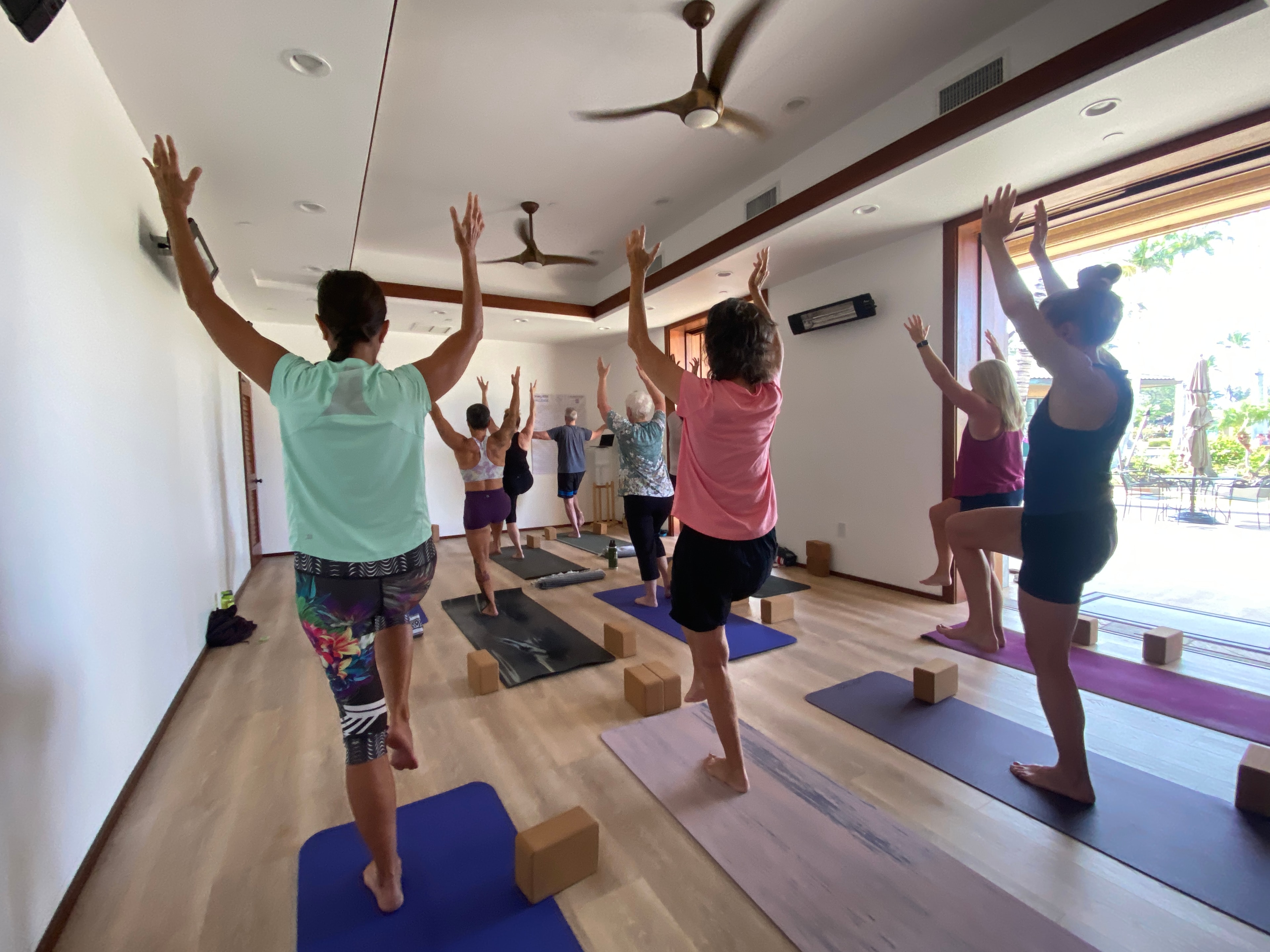 Yoga practice with Bobby Hoyt