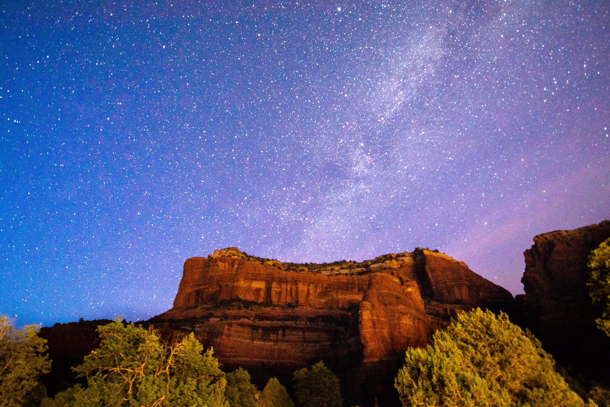 Sedona red rock landscape vista